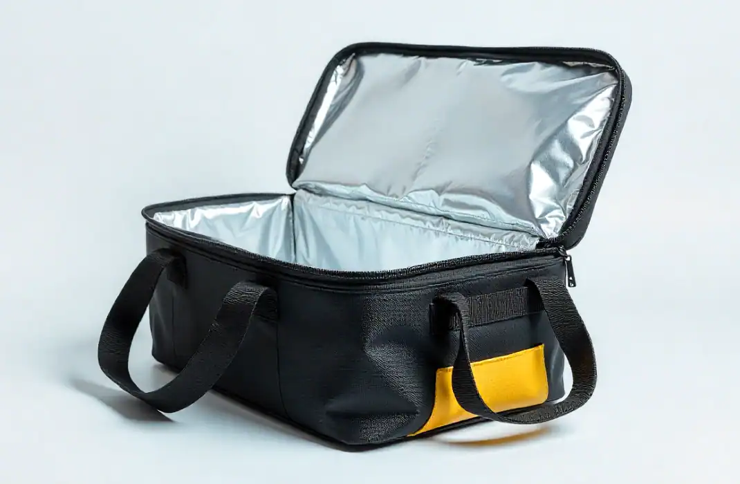 empty thermal bag