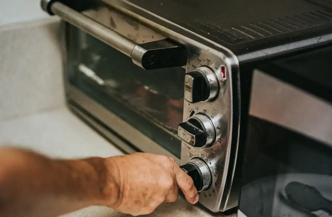 using a toaster oven