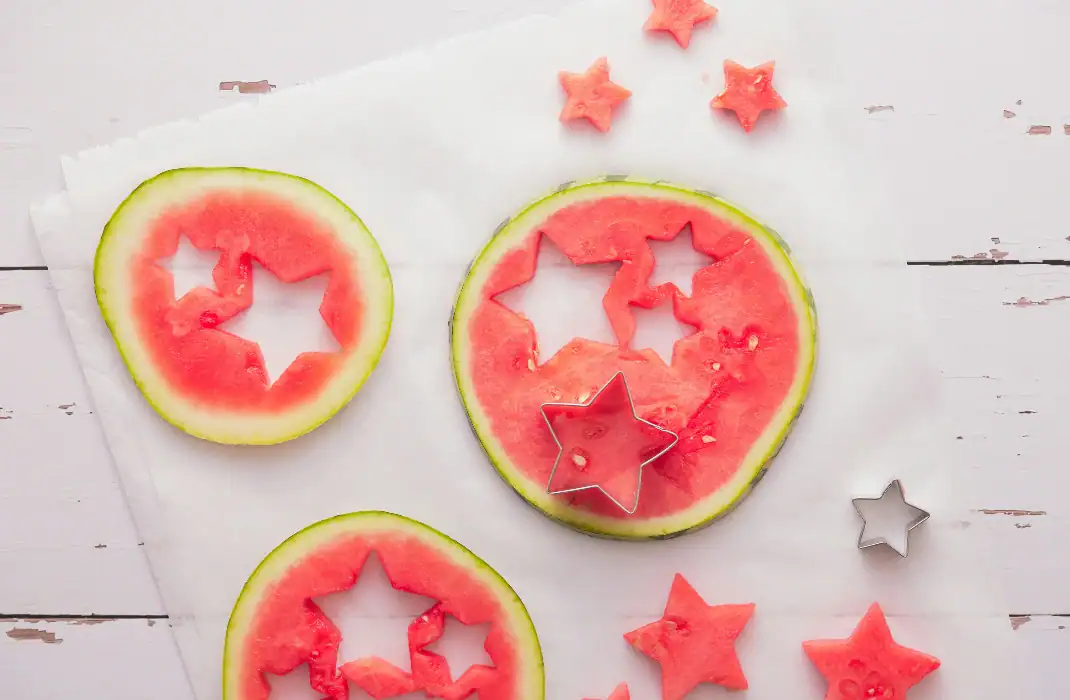 watermelon side dish with no saturated fat