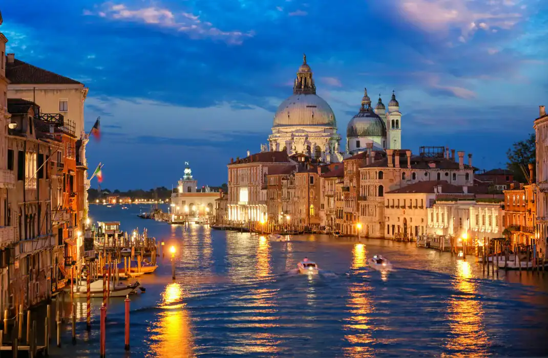 View of Venice perfect for a low key bachelor party.