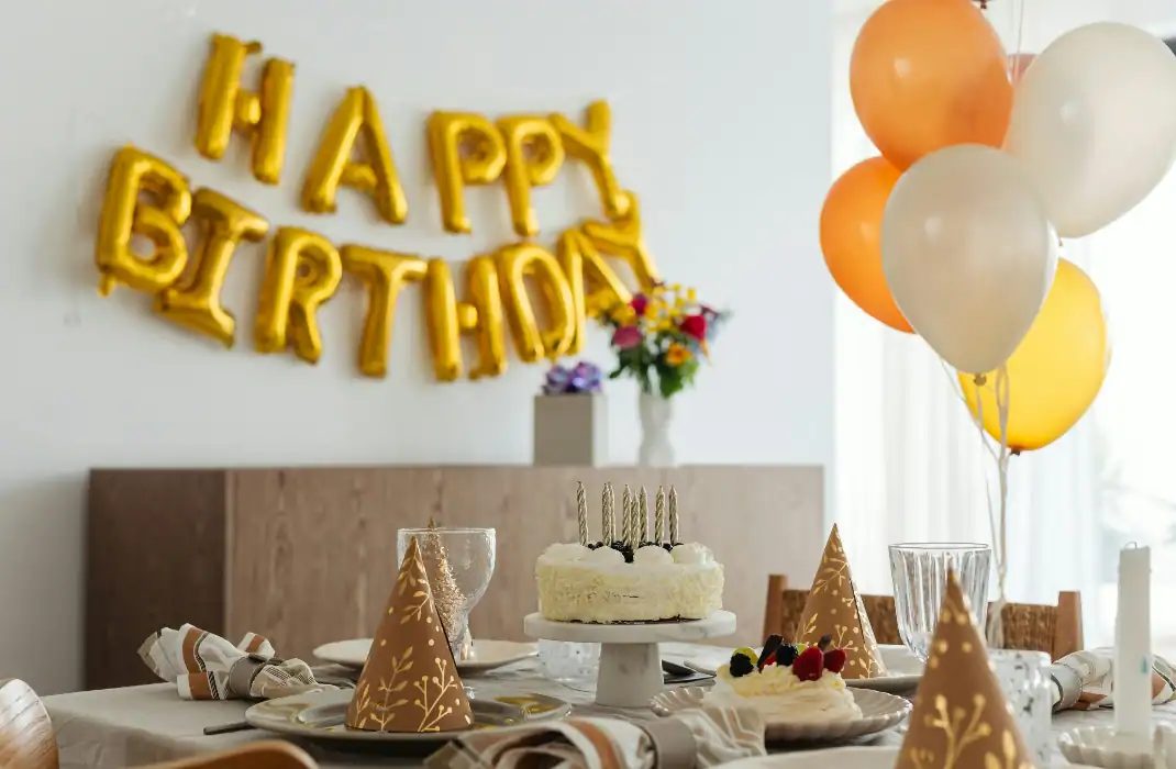 birthday celebration decoration
