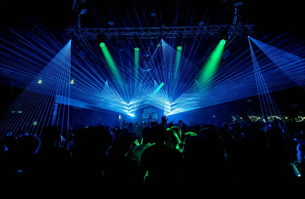 Panic attacks don't happen at most raves.