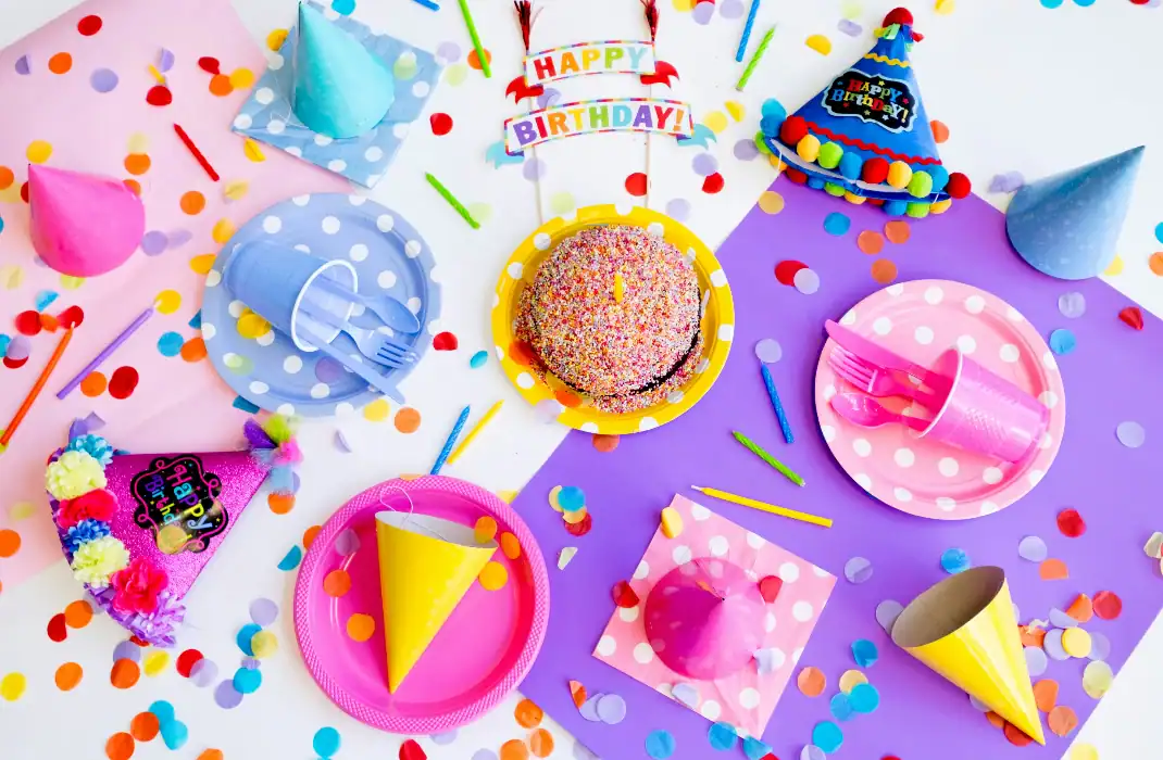 birthday party supplies