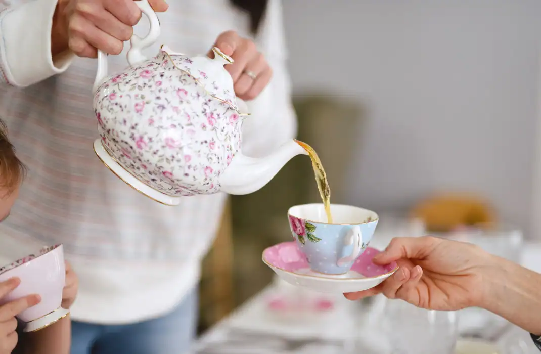 Early evening treats for your afternoon tea party.