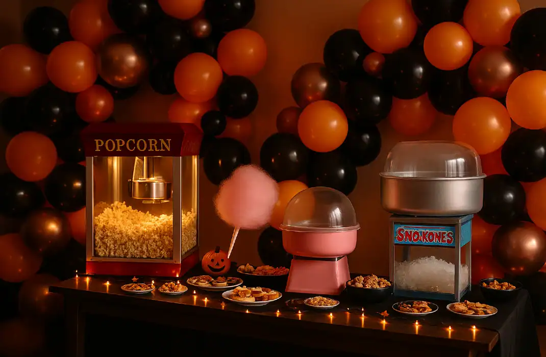 snacks table in the right place