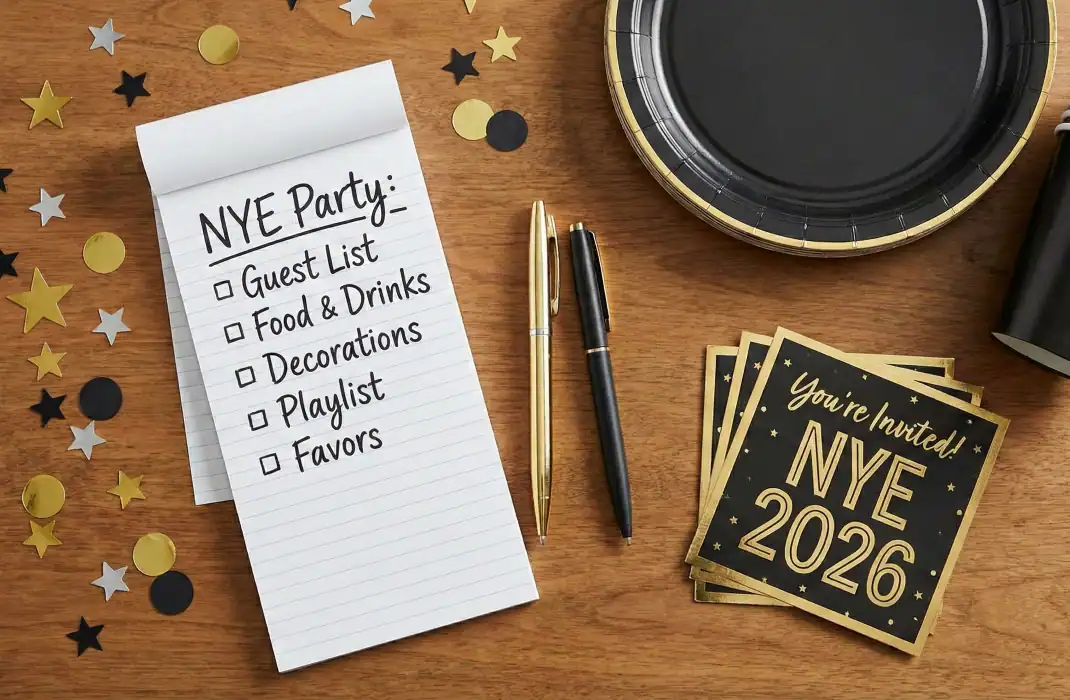 NYE Party Planning Checklist