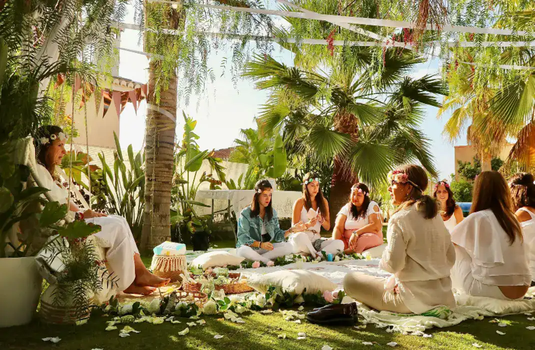 outdoor baby shower